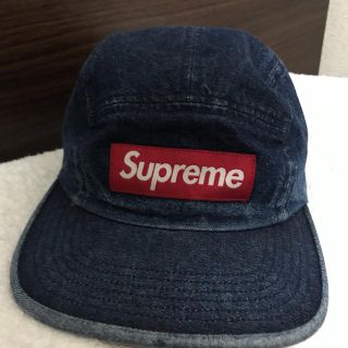 シュプリーム(Supreme)のsupreme デニムキャップ(キャップ)