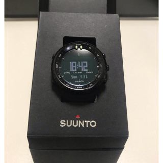 スント(SUUNTO)のSUUNTO CORE ALL BLACK (腕時計(デジタル))