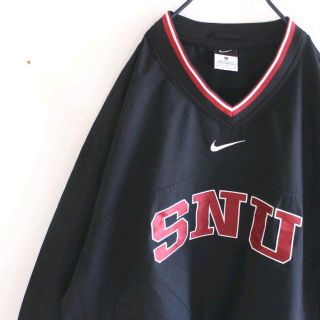 ナイキ(NIKE)のゆり様お取り置き専用。US ナイキ SNU 黒 プルオーバー ジャケット M(ナイロンジャケット)