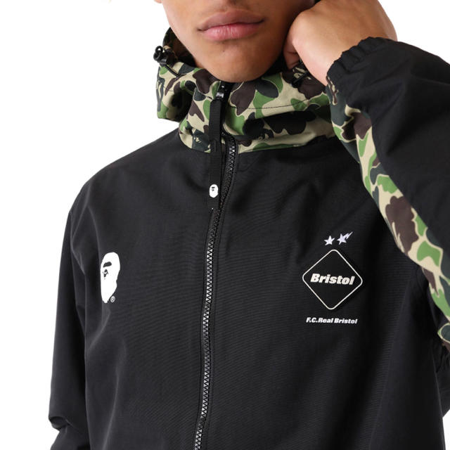 F.C.R.B × BAPE SEPARATE PRACTICE JACKET