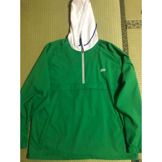 ballaholic pullover jacket 緑×白(バスケットボール)