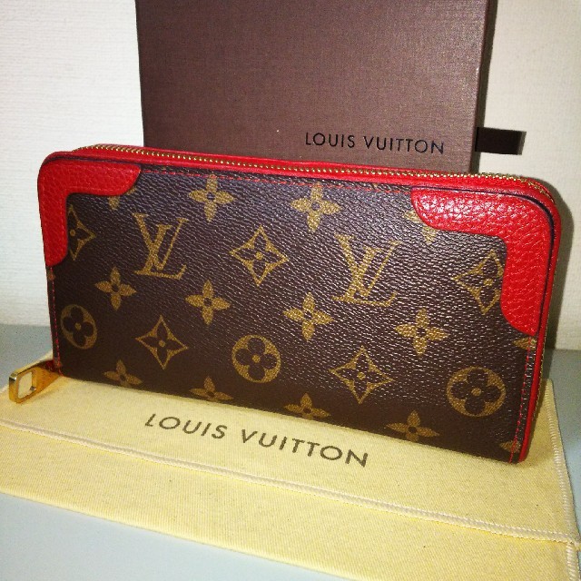 LOUIS VUITTON(ルイヴィトン)の【正規品】VUITTON 新型 ジッピーウォレット レティーロ スリーズ レディースのファッション小物(財布)の商品写真