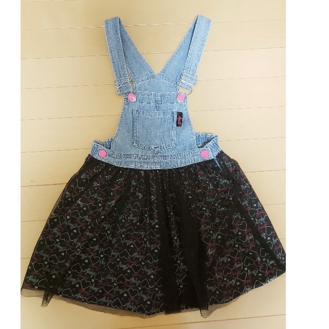 ANAP Kids(アナップキッズ)のあこ様専用 ANAPKIDS デニムスカート 130 キッズ/ベビー/マタニティのキッズ服女の子用(90cm~)(スカート)の商品写真