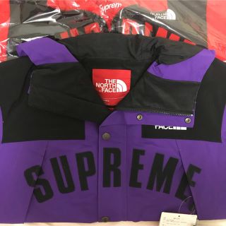 シュプリーム(Supreme)のSupreme TNF Arc Logo Mountain Parka 紫 S(マウンテンパーカー)