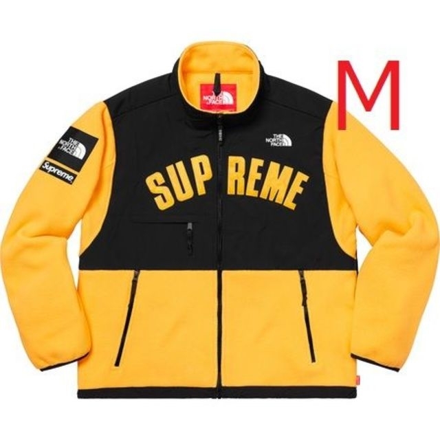 破格値下げ】 Supreme - 19ss Supreme TNF Fleece Jacket 黄 Mサイズ