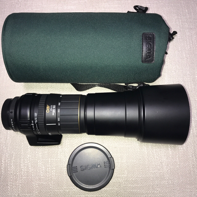愛用  SIGMA - SIGMA 170-500mm PENTAX用 APO F5-6.3 レンズ(ズーム)