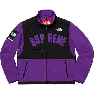 シュプリーム(Supreme)のsupreme the north face denali jacket 紫(ブルゾン)