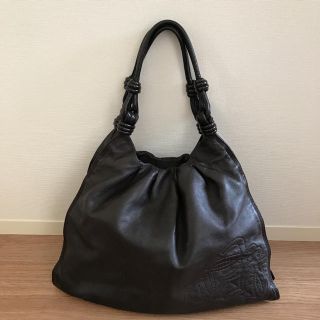 ロエベ(LOEWE)の良品 ロエベ  LOEWE ナッパレザー ショルダーバッグ ハンドバッグ(ショルダーバッグ)