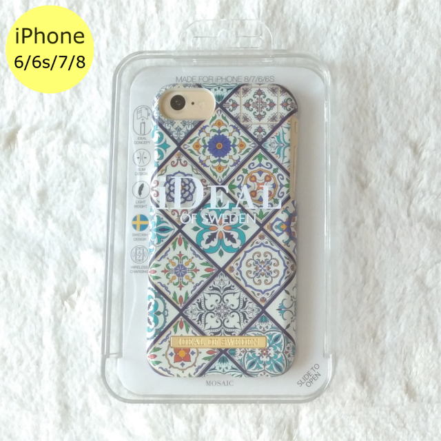 アイフォンカバー ブランド 、 iDEAL OF SWEDEN モザイク iPhone6/6s/7/8ケースの通販 by Pochi公's shop｜ラクマ