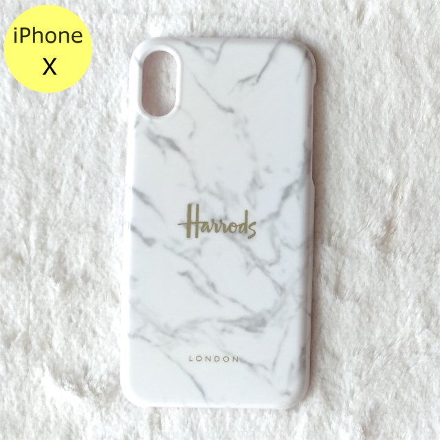 iphoneケース ミニー / Harrods - Harrods 大理石柄 ハード iPhoneケース X ホワイトの通販 by Pochi公's shop｜ハロッズならラクマ