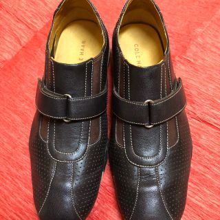 コールハーン(Cole Haan)の美品！Cole Haan コールハーン 革シューズ 71/2 ブラウン(ドレス/ビジネス)