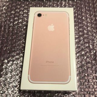 アップル(Apple)のomaneko様専用  iPhone7 32GB ローズゴールド 新品未開封(スマートフォン本体)