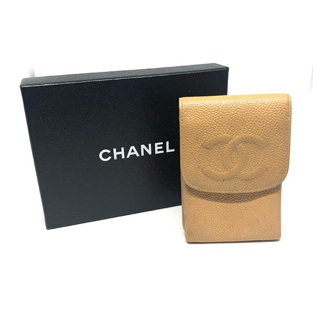 CHANEL(シャネル)のシャネル  シガレットケース タバコ キャビアスキン     メンズのファッション小物(タバコグッズ)の商品写真