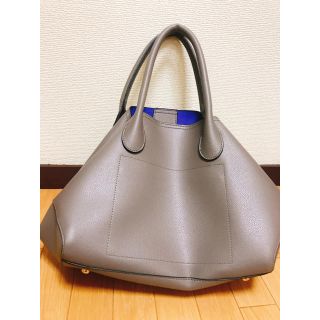 アーバンリサーチ(URBAN RESEARCH)のURBAN RESARCH カバン A4 グレー×ブルー 2way(トートバッグ)