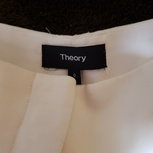 theory(セオリー)のセオリーウールワイドパンツオフホワイト レディースのパンツ(その他)の商品写真