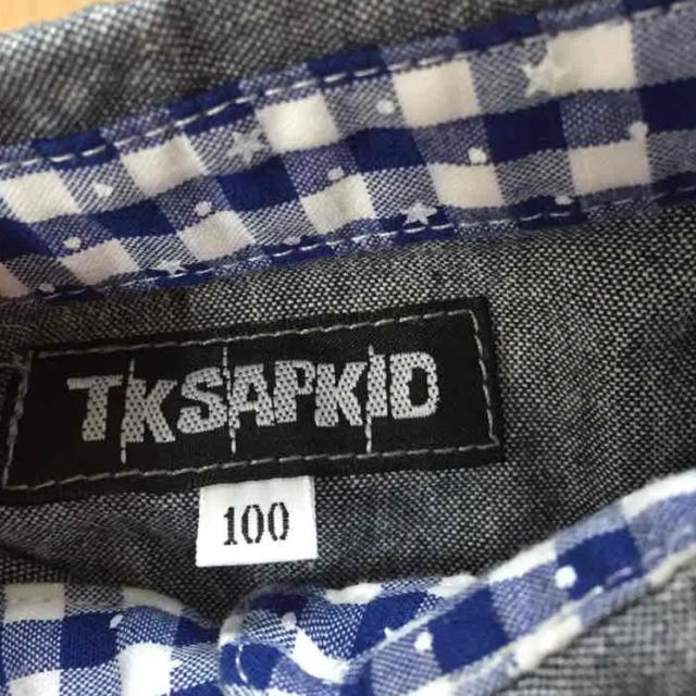 TK(ティーケー)のTK SAPKID ワンピース 100cm 夏物 半袖 キッズ/ベビー/マタニティのキッズ服女の子用(90cm~)(ワンピース)の商品写真