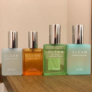 クリーン(CLEAN)のCLEAN 香水4本(ユニセックス)