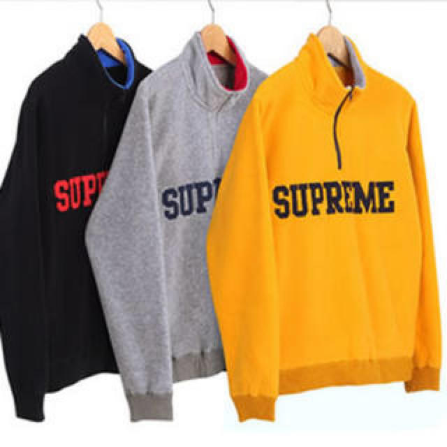 supreme 11aw polartec fleece 黄色