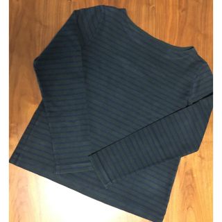 ユニクロ(UNIQLO)のボーダーカットソー(カットソー(長袖/七分))