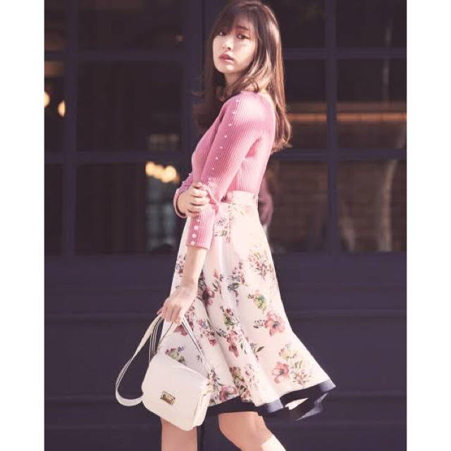 Rirandture(リランドチュール)のリラ♡ フラワースカート レディースのスカート(ひざ丈スカート)の商品写真