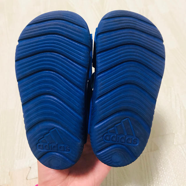 adidas(アディダス)のadidas アディダス サンダル 12㎝  キッズ/ベビー/マタニティのベビー靴/シューズ(~14cm)(サンダル)の商品写真