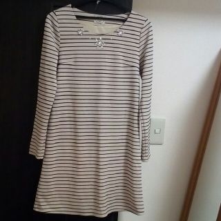 トッコ(tocco)のtocco closet  ボーダーワンピース(ひざ丈ワンピース)