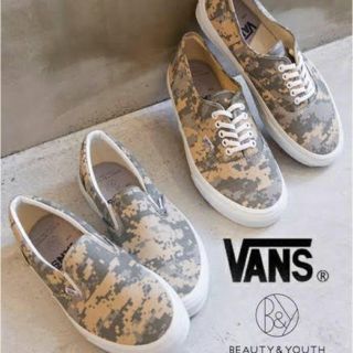 ヴァンズ(VANS)のvans ユナイテッドアローズスリッポン(スリッポン/モカシン)