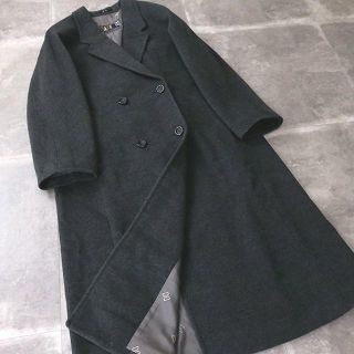 ダックス(DAKS)のDAKS ダックス　ロング◎ウールチェスターコート　チャコール(ロングコート)