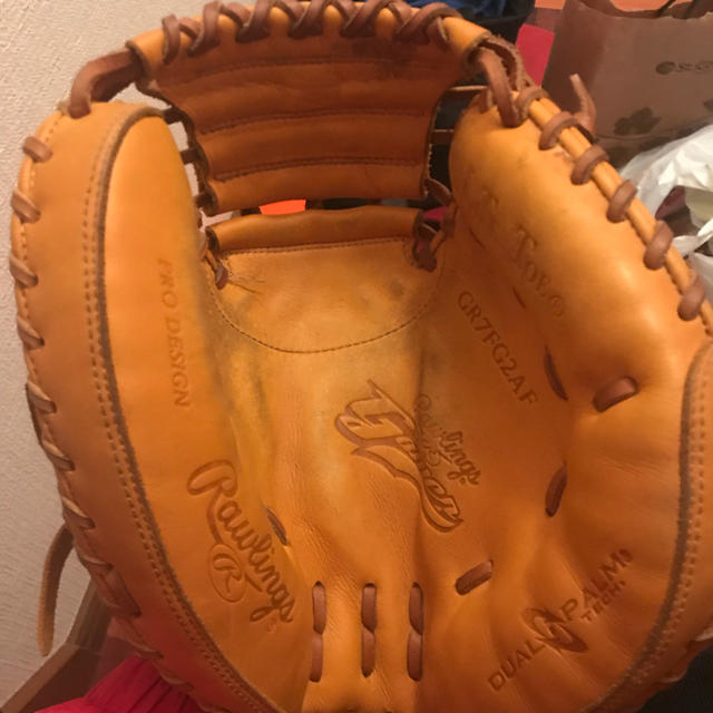 Rawlings(ローリングス)のローリングス キャッチャーミット 軟式 スポーツ/アウトドアの野球(グローブ)の商品写真