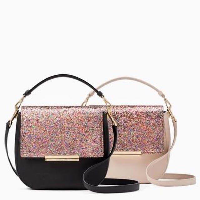 kate spade new york(ケイトスペードニューヨーク)のケイトスペード メイク イット マイン グリッター フラップ レディースのバッグ(ハンドバッグ)の商品写真