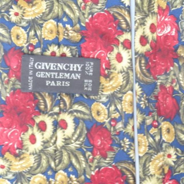 GIVENCHY(ジバンシィ)の美品★ジバンシィ★GIVENCHY★【気品溢れる花柄】高級ネクタイ★エレガント メンズのファッション小物(ネクタイ)の商品写真