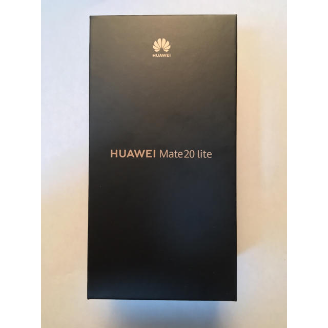 Huawei Mate 20 lite SIMフリー 新品未開封 保証書在中