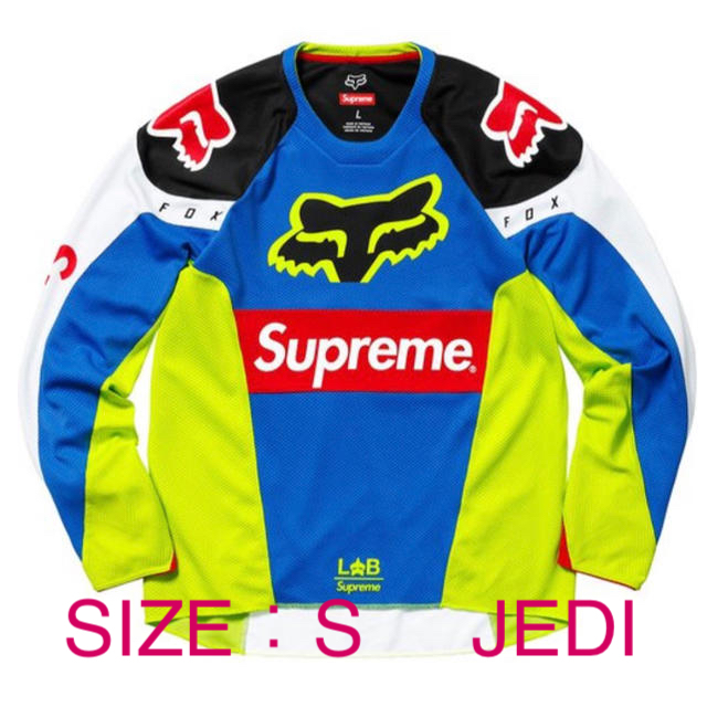 Supreme(シュプリーム)の【S】Supreme®︎/Fox Racing®︎ Moto Jersey メンズのトップス(Tシャツ/カットソー(七分/長袖))の商品写真