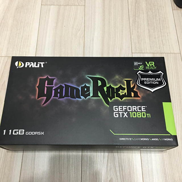 かわいい！ 【しゅう 】Palit GTX1080Ti GAMEROCK PE PCパーツ - aatsp ...