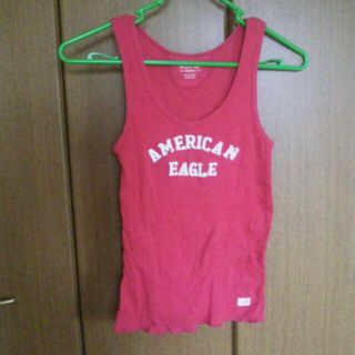 アメリカンイーグル(American Eagle)のピンクのタンクトップ(タンクトップ)