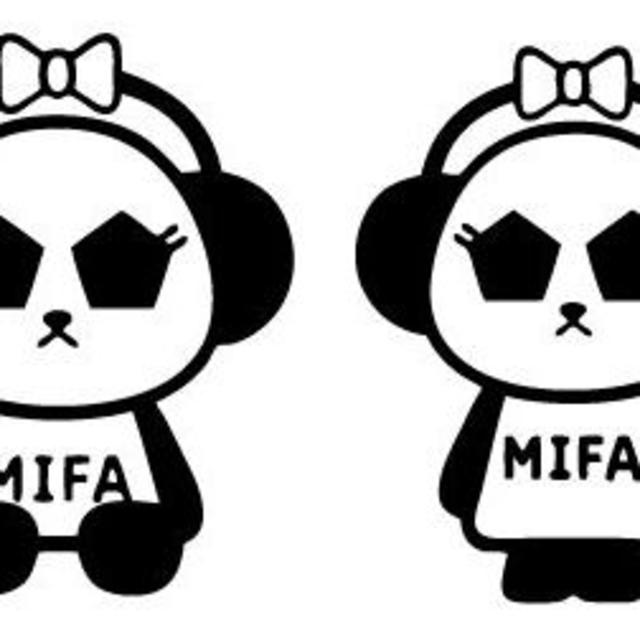 【見本】MIFA　ミファンダ　ミソラ　ステッカー