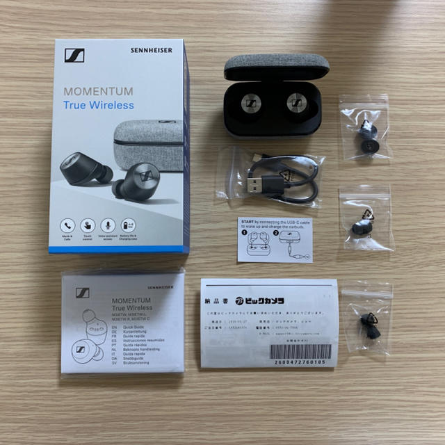 SENNHEISER MOMENTUM True Wireless 付属品未使用 | フリマアプリ ラクマ