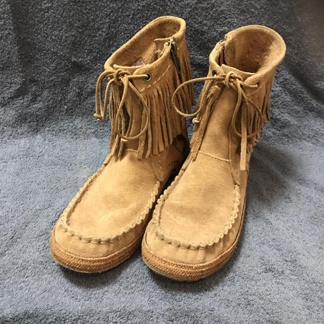 UGG ショートブーツ フリンジブーツ