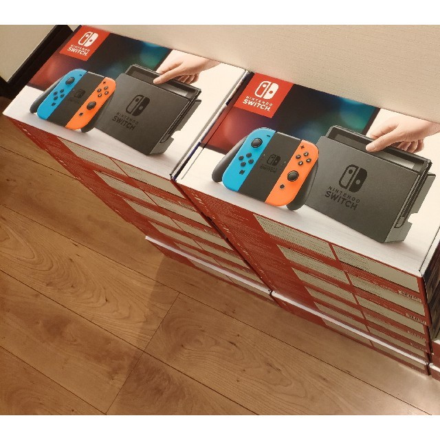 Nintendo Switch - Nintendo Switch ネオン15台 全て印なしの通販 by ゴホ's shop｜ニンテンドー