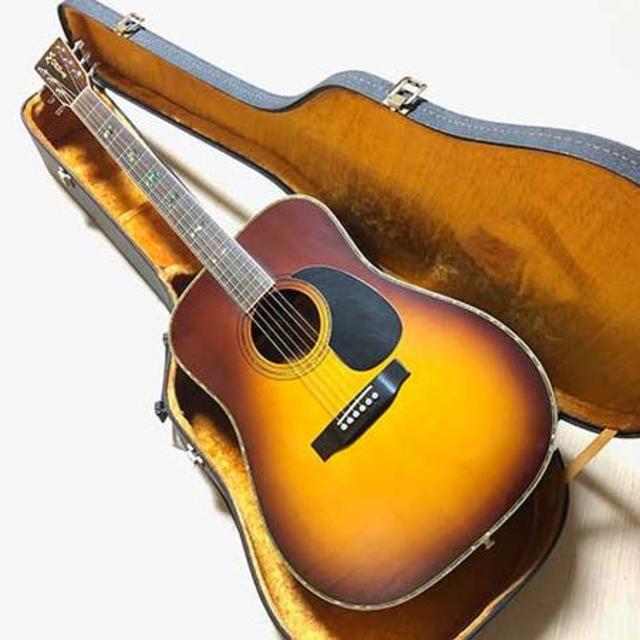 MORRIS W-40 アコースティックギター ハードケース付 縦ロゴ アコースティックギター