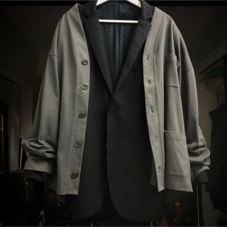 プラダ(PRADA)の《PRADA/超ビッグシルエット》 コットン カーディガン ウォッシュ加工 (カーディガン)