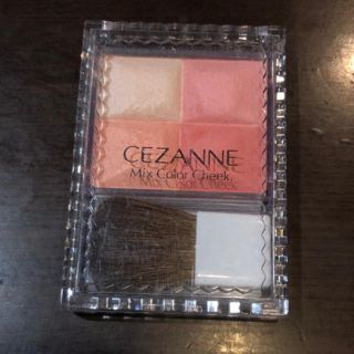 セザンヌケショウヒン(CEZANNE（セザンヌ化粧品）)のセザンヌ ミックスカラーチーク 02 コーラル系(チーク)