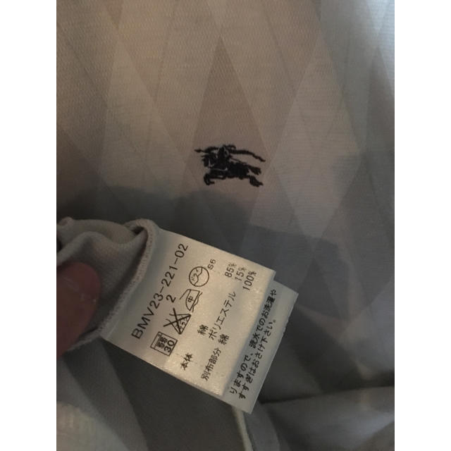 BURBERRY BLACK LABEL(バーバリーブラックレーベル)の【人気デザイン】アーガイル柄 Ｔシャツ メンズのトップス(Tシャツ/カットソー(半袖/袖なし))の商品写真