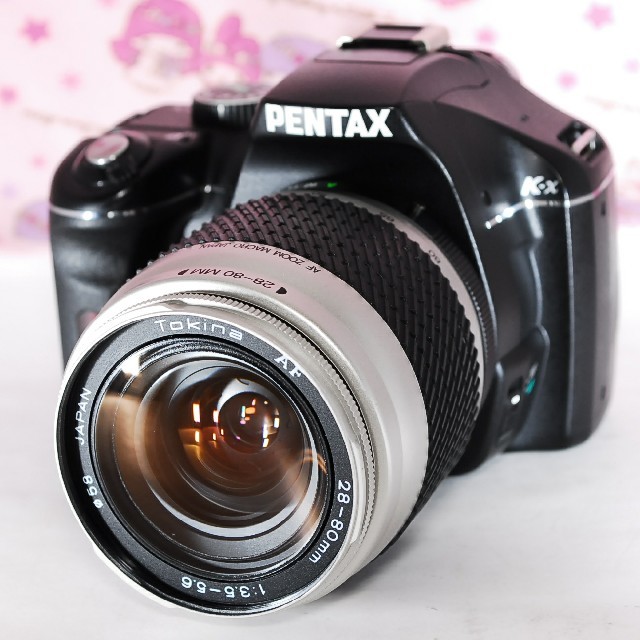 ✨カンタンWi-Fi付きでスマホに写真転送✨ PENTAX ペンタックス k-x