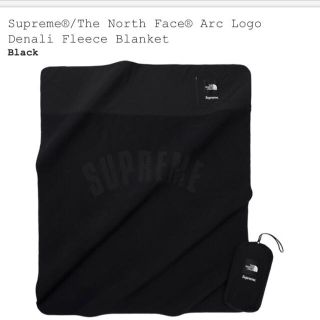 シュプリーム(Supreme)のsupreme the north face fleece blanket 黒(寝袋/寝具)