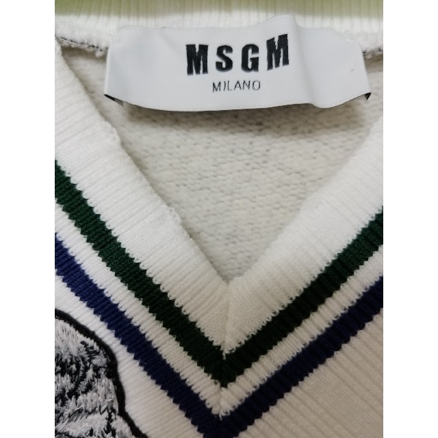 MSGM(エムエスジイエム)のMSGM スウェット 17AW  サイズM 定価税込93,960円　新品未使用 メンズのトップス(スウェット)の商品写真