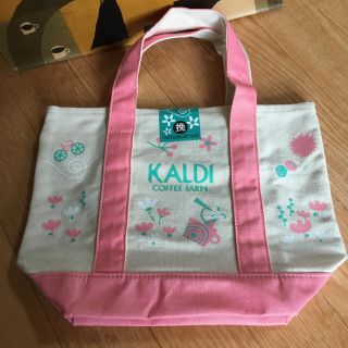 カルディ(KALDI)のカルディ 春のコーヒーバック(トートバッグ)