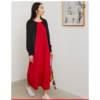 ユニクロ(UNIQLO)の新品未使用 ユニクロ ハナタジマ ワンピース M(ロングワンピース/マキシワンピース)