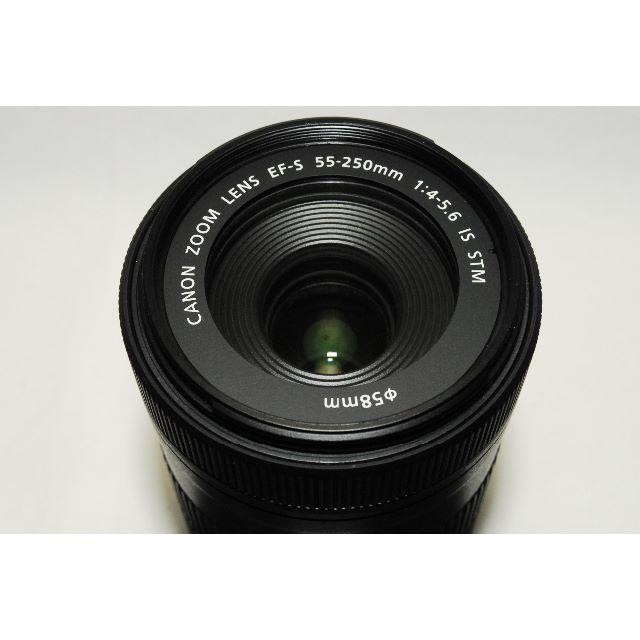 Canon(キヤノン)の動画に最適！EF-S 55-250mm IS STM/AF爆速♪超美品！ スマホ/家電/カメラのカメラ(デジタル一眼)の商品写真