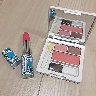 クリニーク(CLINIQUE)の新品 早い者勝ち！非売品！クリニーク 2点セット リップカラー チーク(口紅)